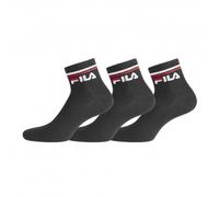 Fila Calza Quarter Tris Pack Nero Uomo 35/38