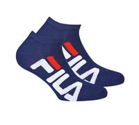 FILA Calze Unisex In Confezione - Sneakers Invisibili, Logo, Monocromatico