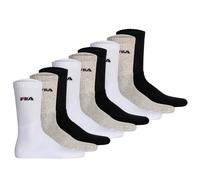 FILA Calze Unisex, Pacco Da 9 - Calze Da Tennis, Calze A Righe, Logo