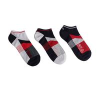 FILA Calzini fantasmini Sportivi per Uomo e ragazzo (pacco da 12) in Cotone elasticizzato, logo, varietà di scelta, multicolore. (IT, Numero, 39, 42, Regular, Regular, ART 2530_ 6 PAIA ASSORITI)