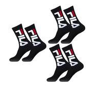 FILA Calzini Unisex Calze Sportive F9598 - (IT, 9598-200 BLACK, 35-38)