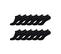 FILA Calzini Uomo Sportivo, in tessuto traspirante e resistente, set di 12, Nero, Taglie 43/46