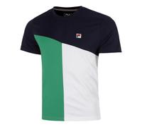 Fila Christian Maglietta Uomini-Blu Scuro,Verde in blu scuro, Taglia: S