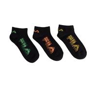 Fila Confezione da 3 calzini invisibili in cotone F1425 per bambini e bambine