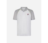 Fila Court Line M - Polo Tennis - Uomo - Bianco L
