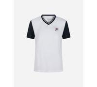 Fila Court Line W - T-shirt Tennis - Donna - Bianco L