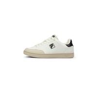 FILA Scarpe da Ginnastica da Uomo Courtbay, Marshmallow Black, 45 EU