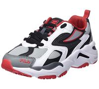 FILA CR-CW02 Ray Tracer Kids - Scarpe da Ginnastica, Castlerock-Fila Red,