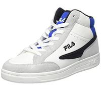 Fila Crew Mid Teens, Scarpe Da Ginnastica Unisex Bambini E Ragazzi, Gray Violet Lapis Blue, 38 EU