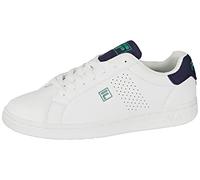 Fila Crosscourt 2 NT Teens, Scarpe da Ginnastica Unisex - Bambini e Ragazzi, White Medieval Blue, 37 EU