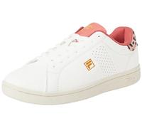 FILA Crosscourt 2 NT Teens, Scarpe da Ginnastica Unisex - Bambini e Ragazzi, White Mineral Red, 36 EU