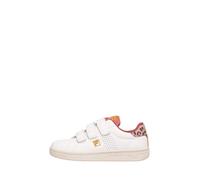 FILA Crosscourt 2 NT Velcro Kids, Scarpe da Ginnastica, Rosso Minerale Bianco, 32 EU