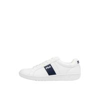 FILA Crosscourt Line, Scarpe da Ginnastica Uomo, White Navy, 43 EU Larga