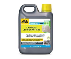 FILA Deterdek PRO 5 L Disincrostante Lavaggio Dopo Posa Fine Cantiere