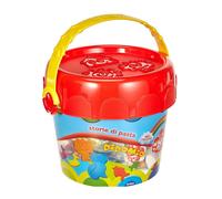 Pasta modellabile DiDo medio - DiDo - secchiello 10 salsicciotti con attrezzi