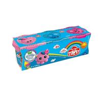 Didò- DidòTris Glitter 3 x 220 g Rosa-Magenta-Azzurro, Colore Glitterati, 3 x 220g, F363800