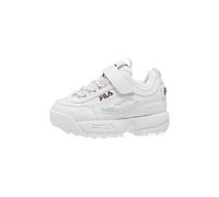 FILA Disruptor E Tdl, Sneaker Unisex - Bambini e ragazzi, Bianco (White), 27 EU