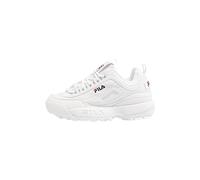Fila, Disruptor II, Scarpe da ginnastica da donna, Bianco (bianco/blu marino/rosso), 43 EU