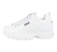 Fila Disruptor II Premium Bianca/Blu (White Navy) Pelle 42 EU
