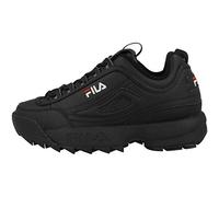 Fila Disruptor Wmn, Sneaker Donna, Black Black 302, 42 EU