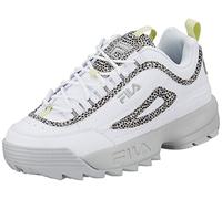 Fila Disruptor Wmn, Sneaker Donna, White Gray Violet, 37 EU