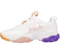 FILA Donna Loligo Logo Wmn Sneaker, White-Apricot Tan, 42 EU, Bianco Albicocca Tan, 42