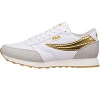 Fila Donna Retro Running Shoe Low Orbit F Donna White / Oro EUR 40 Bianco