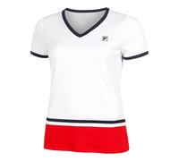 Fila Elisabeth Maglietta Donna in bianco, Taglia: XS