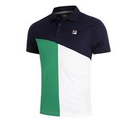 Fila Erol Polo Uomini - Blu Scuro, Verde, Taglia: S