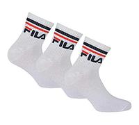 Fila F9398, Calze Unisex, White, 39/42