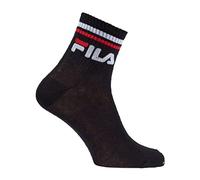 Fila F9398, Calze Unisex, Black, 35/38