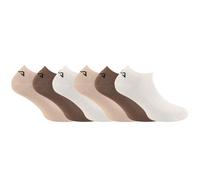 Calzino da uomo in cotone - Set di 6 calzini bassi da uomo, colore: Beige taglia 43/46