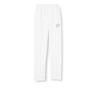 FILA Felpa a Vita Alta Pantaloni Eleganti da Uomo, Bianco, L Donna