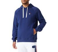 Fila Felpa con Cappuccio Bisceglie Uomo, Blu Medievale., L