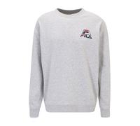 FILA Felpa 'LAHTI' navy / grigio sfumato / rosso Uomo FILA S navy / grigio sfumato / rosso