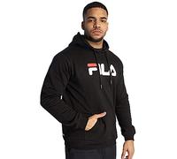 FILA Felpa Unisex Classic Pure Crew, Nero, S