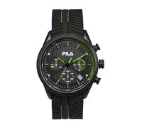 Fila FILASTYLE 38-176 - Orologio da polso da uomo, nero/verde, cinghia