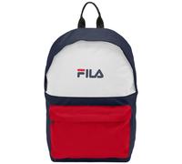 FILA Formosa Backpack S’Cool Two, Zaino Unisex-Adulto, Medieval Blue-Bright White-True Red, Taglia Unica