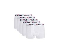Fila FU5016/5 Uomini Boxers, M, Bianco, 5 Pezzi