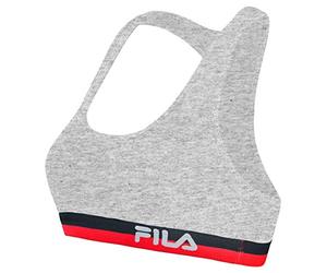 Fila FU6048, Sports Bra Donna, Grey, XS