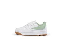 Fila FXVENTUNO L Wmn - Scarpe da Ginnastica, White-Smoke Green,