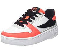 Fila Fxventuno Teens, Scarpe da ginnastica Unisex - Bambini e ragazzi, Gray Violet-Fiery Coral, 37 EU