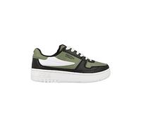 Fila Fxventuno Teens, Scarpe da Ginnastica Unisex - Bambini e Ragazzi, Oil Green-Black, 37 EU