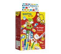 Giotto be-bè Pupazzi a dita Happy Moments 16 pezzi