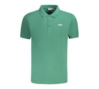 Fila Green Cotton Men Polo Shirt - S