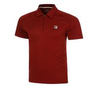 Fila Harry Polo Uomini-Rosso Scuro in rosso scuro
