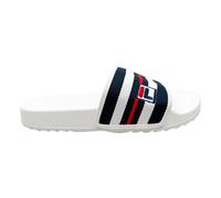 Fila Heritage Slides Ciabatte Uomini - Bianco, Blu Scuro, Taglia: 46