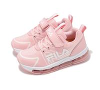 Fila J811Z Pink White Kids Youth Running Jogging Casual Strap Shoes Sneakers
