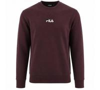 FILA "Joey" Retro Uomo Equipaggio Felpa LMSPM013 Porto Tawny rosso S
