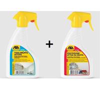 Fila Kit Antimuffa 2 Prodotti 500ml Toglimuffa + Protezione Muffa Muri Bagno